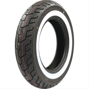 Dunlop Metric Cruiser Tires D404 REAR 150/90-15 WW (Whitewall)  74H -Each