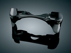 Kuryakyn Fork Brace Gen 2  for '01-13 GL1800 & F6B (except Airbag Models) -Gloss Black
