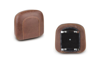 Mustang  Bracket Style Sissy Bar Pad -Vintage, Distressed Brown (9.5" x 9")