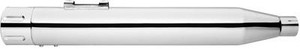 Freedom Performance 4 inch Eagle Slip Ons for '17-Up FL Models - Chrome w/ Chrome End Cap