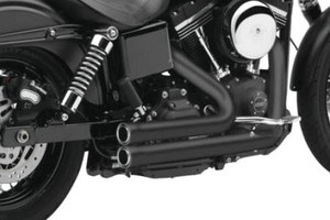 Cobra 909 2-Into-2 Exhaust Systems for '12-17 Harley Davidson Softail FXS/FLST (EXCEPT FXSB/SE) -Black