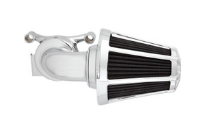 Arlen Ness Monster Sucker Air Cleaner Kit with Chrome Beveled Cover for Harley Davidson Models [sku# 81-023]