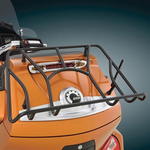 Show Chrome Tour Trunk Rack for Can Am Spyder RT - Black