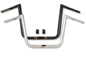 L.A. Choppers 1.25 inch Hefty Twin Peaks Handlebars for Harley Davidson Road Glide Models '15-Up (Select Color and Height)