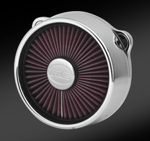 RC Components TRUFlO High Velocity Air Cleaner Kit for Harley