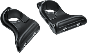 Kuryakyn Toe Rest Cruise Pegs for '14-Up Indian Chief Classic, Vintage Chieftain, & Roadmaster Models For 1-1/4" Engine Guards -Black, Sold in Pairs