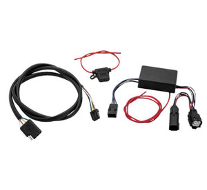 Kuryakyn Trailer Wiring and Relay Harness for '14-22 Touring Models with 5 Wire Trailers