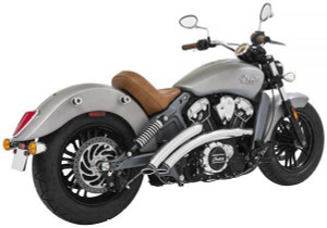 Freedom Performance Exhaust Radical Radius System for Indian Scout Models '15-24 (Select Finish)