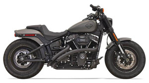 Bassani Radius Sweepers for '18-24 Harley Davidson Softail Models - Black (Click for Fitment)