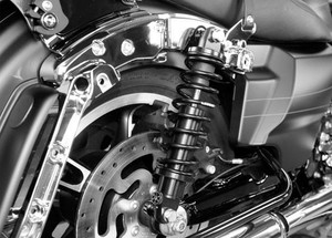 Legends Suspensions Revo-A Adjustable FL Coil Heavy Duty Suspension for Harley-Davidson Touring Models '99-Up - 13 inches