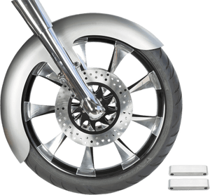 Russ Wernimont Designs 5.5 inch wide Front Fender '14-Up Harley Davidson Touring Models and H-D Trike - for 21" Wheels