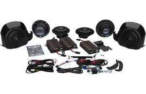Wild Boar Audio Whole Hog Complete 900 Watt Amplifier and Speaker Kit for '14-22Harley Davidson Touring Models