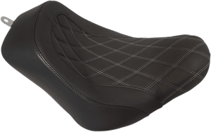 CLEARANCE Danny Gray Weekday Solo Seat for '18-23 Harley Davidson Softail Heritage, Deluxe, Slim