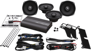 Hogtunes 200 Watt Amp with 5 1/4 inch Front and Rear Speakers