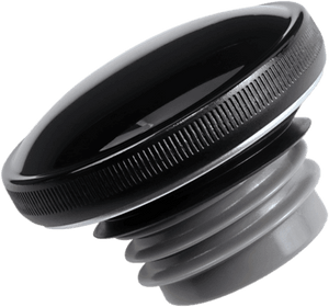 Drag Specialties Screw In Gas Cap for L 96-Up Harley Davidson Models - Gloss Black