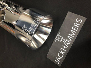 Jackhammers GEN 4 Slip On Mufflers for Harley Davidson Touring Models '17-Up (Select Chrome or Black)