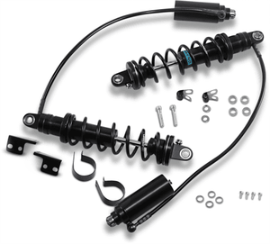 Legend Revo Arc Remote Reservoir Rear Suspension for '99-08 Harley Davidson Touring Models (4 Sizes)