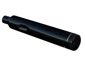 Rinehart Racing 4.5 inch Black Chrome Slip On Mufflers for '17-Up Harley Davidson CVO Models