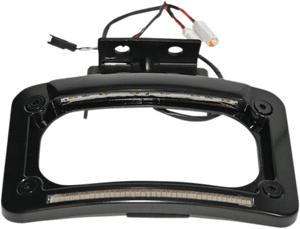 Custom Dynamics Dual LED License Plate Frames for Indian Touring 14-Up Black or Chrome