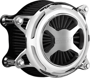 Vance & Hines VO2 X Air Cleaner Kit for '17-23 Harley Davidson Touring - Black Contrast or Chrome