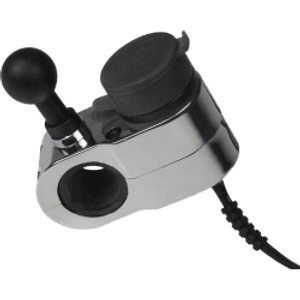 Gears Dual USB Port Charger with 1 inch Ball Mount