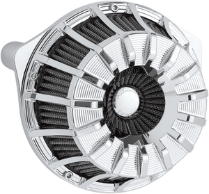 Arlen Ness Inverted Series 15 Spoke Air Cleaner Kit for '99-16 Harley Davidson Twin Cam Models (Not for '08-17 Touring or '16-17 Softail) - Black or Chrome