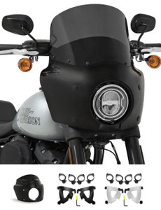 Memphis Shades Complete Road Warrior Fairing for '20-23 Harley Davidson Low Rider S