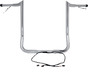 Paul Yaffe's 1 1/4 inch Pre-Wired Bagger Monkey Bars for '14-20 FLH Harley Davidson Touring - Chrome or Black