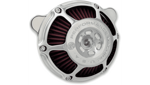 Performance Machine Max HP Air Kit for '17-23 Harley Davidson Touring, '18-23 Softail with 107" or 114" Engine - Chrome (Not for '23-'24 CVO Models or '24 FLHX/FLTR)