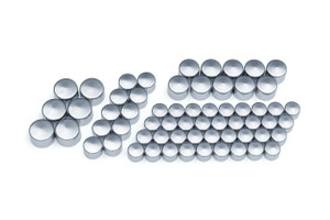 Kuryakyn Kool Caps for '17-Up Harley Davidson Milwaukee-8 Engines - Chrome