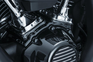 Kuryakyn Kool Caps for '17-21 Harley Davidson Milwaukee-8 - Gloss Black