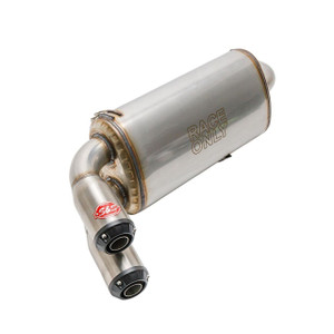 S&S Cycle Power Tune XTO Exhaust for the '16-21 Polaris RZR Turbo - Race Only