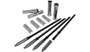 Feuling Quick Install Pushrods/Tube Kit for '99-17 Harley Davidson Twin Cam - Chrome