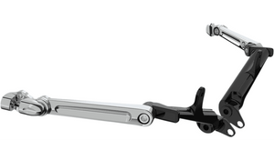Ciro Long Highway Peg Mount for '09-21 Harley Davidson Touring Models - Chrome