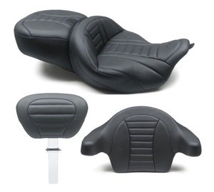 Super Touring Mustang Deluxe One-Piece Motorcycle Seat For 2008