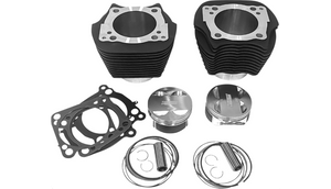 Revolution Performance 124" Bolt On Big Bore Kit for '17-Up Harley Davidson 107 Touring Models - Black