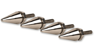 Pro Pad Windshield Trim Screw Kit for '15-21 Harley Davidson Road Glide Models - Polished Spike