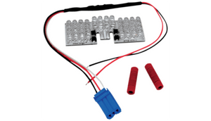 Custom Dynamics LED Fender Tip Board for '00-17 Harley Davidson Softail and '99-13 Touring - Amber