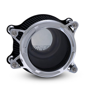 Vance & Hines VO2 Insight Air Cleaner Kit for '02-07 Harley Davidson Touring, '00-15 Softail, '99-07 Dyna - Chrome
