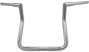L.A. Choppers Twin Peak Handlebars for '20-Up Indian Challenger - 12" Chrome