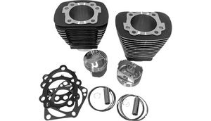 Revolution Performance 85" Cylinder Kit for '84-99 Harley Davidson Evo Models - Black with Highlighted Fins