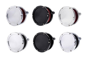 Feuling BA Series Solid Cover Air Cleaner Kits for Harley Davidson '17-23 Touring and '18-23 Softail (Select Finish) (Not for '23-'24 CVO Models or '24 FLHX/FLTR)