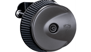 Vance & Hines VO2 Stingray Air Cleaner Kit for '17-23 Harley Davidson Touring and '18-32 Softail (Matte Black) (Not for '23-'24 CVO Models or '24 FLHX/FLTR)