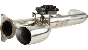 Trinity Racing Side Piece Header Pipe with Electronic Cutout for '20-22 Polaris RZR Pro