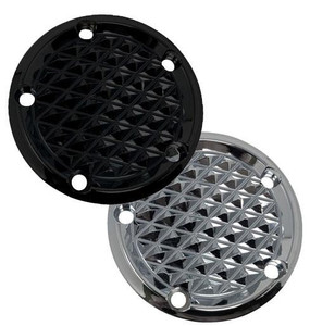Covingtons Custom Diamondback Points Cover for '99-17 Harley Davidson Twin Cam Models (Choose Finish)