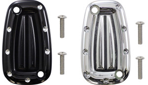 Covingtons Customs Rear Master Cylinder Cover for '18-Up Harley Davidson Softail Models - Dimpled