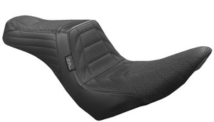 LePera Seats LePera Tailwhip Seat for '18-Up Harley Davidson Lower Rider/S and Sport Glide FLSB - Track Pleat