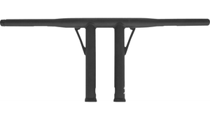 Burly Brand Folsom Bars for Harley Davidson Models - Black (Select Height)