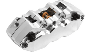 Hawg Halters Radial Mount 6-Piston Brake Caliper - Right Front Chrome