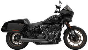 Bassani 2-into-1 Road Rage Exhaust System for '18-21 Harley Davidson Sport Glide and '22-24 Low Rider ST and El Diablo (49-state emissions compliant) Select Finish